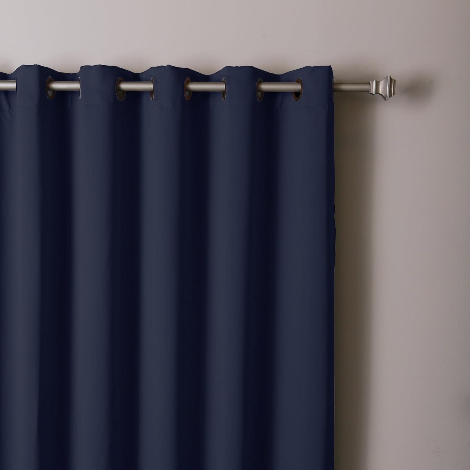Best Home Fashion Flame Retardant Thermal Insulated Blackout Curtain