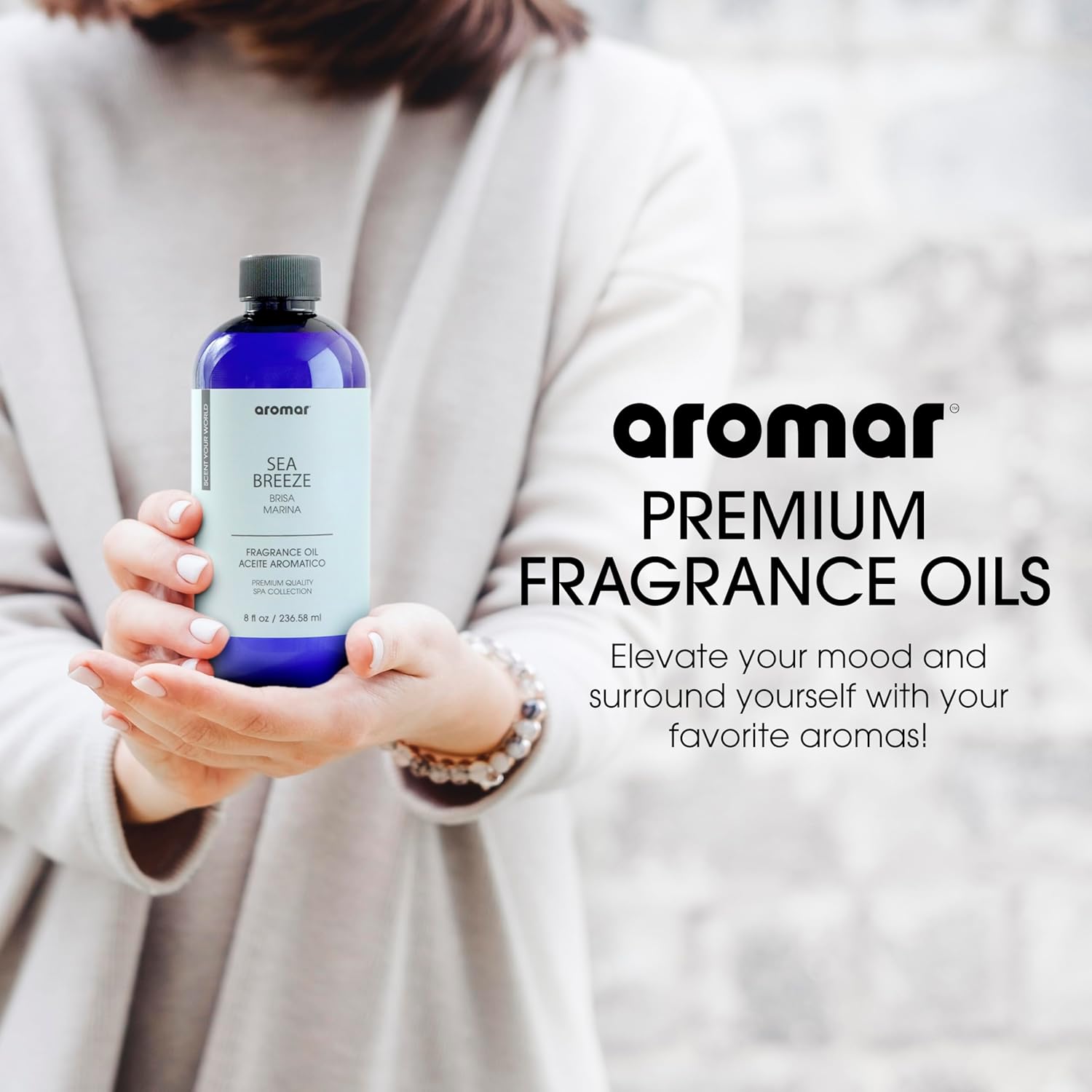 AROMAR Premium Fragrance Oil - Sea Breeze 8oz