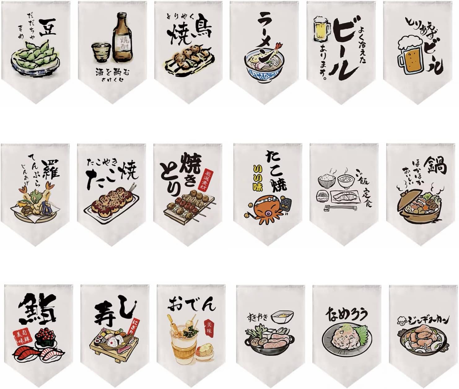 Japanese Style Restaurant Curtain for Sushi Bar Izakaya 1