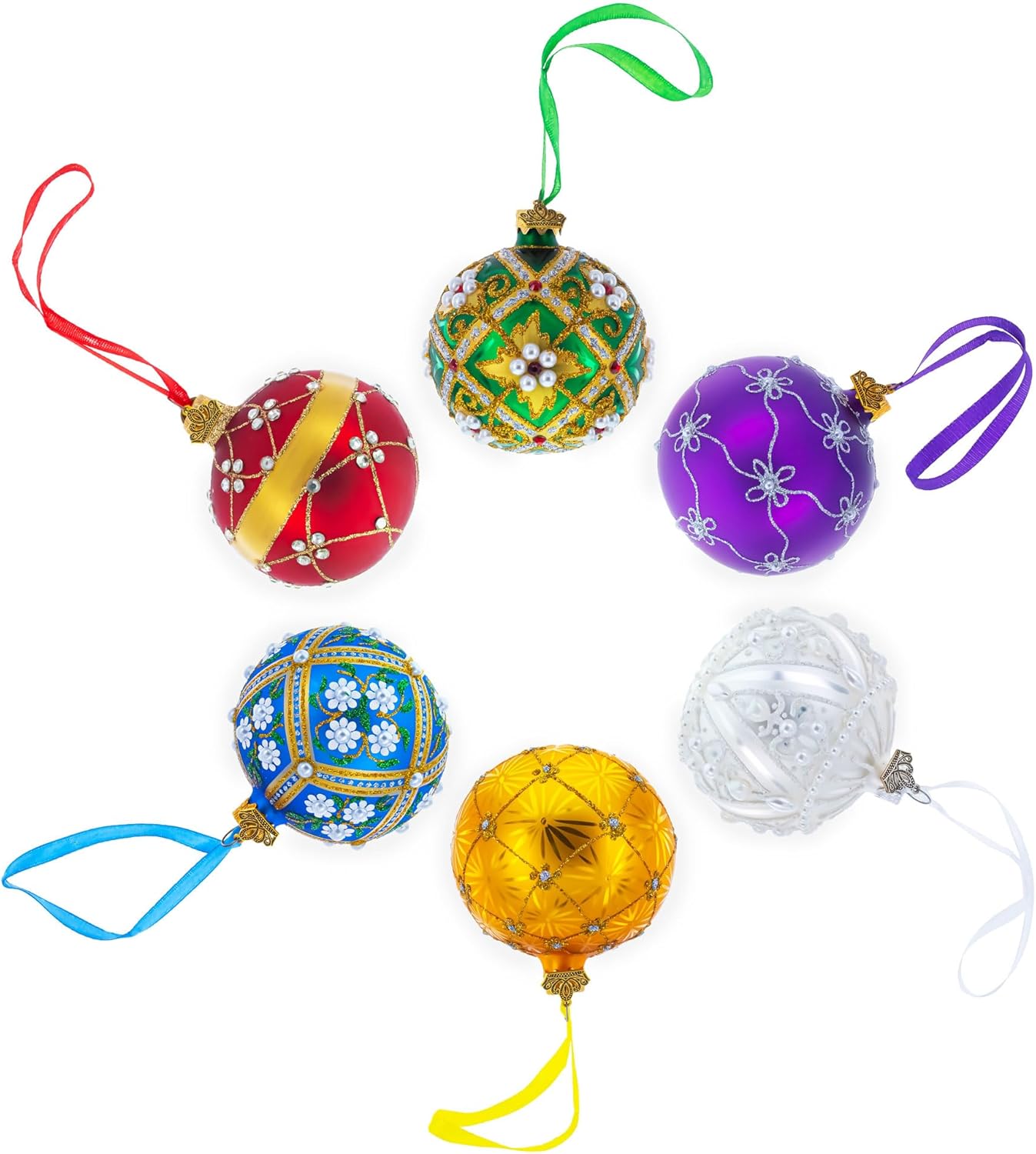 Coffee Lover Glass Ball Christmas Ornament 325 Inches
