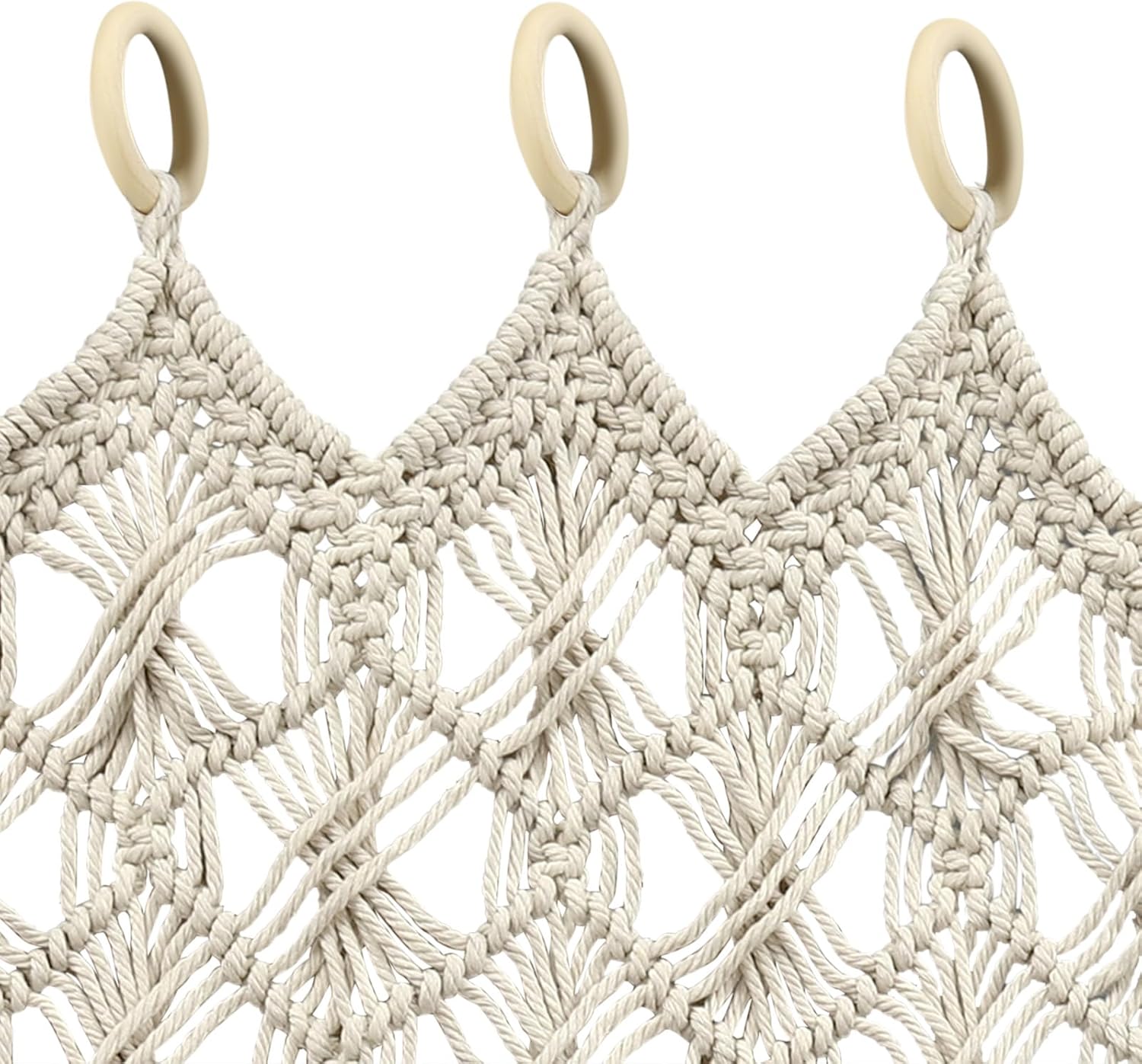 XUFOPLY Macrame Curtains Boho Window Room Divider