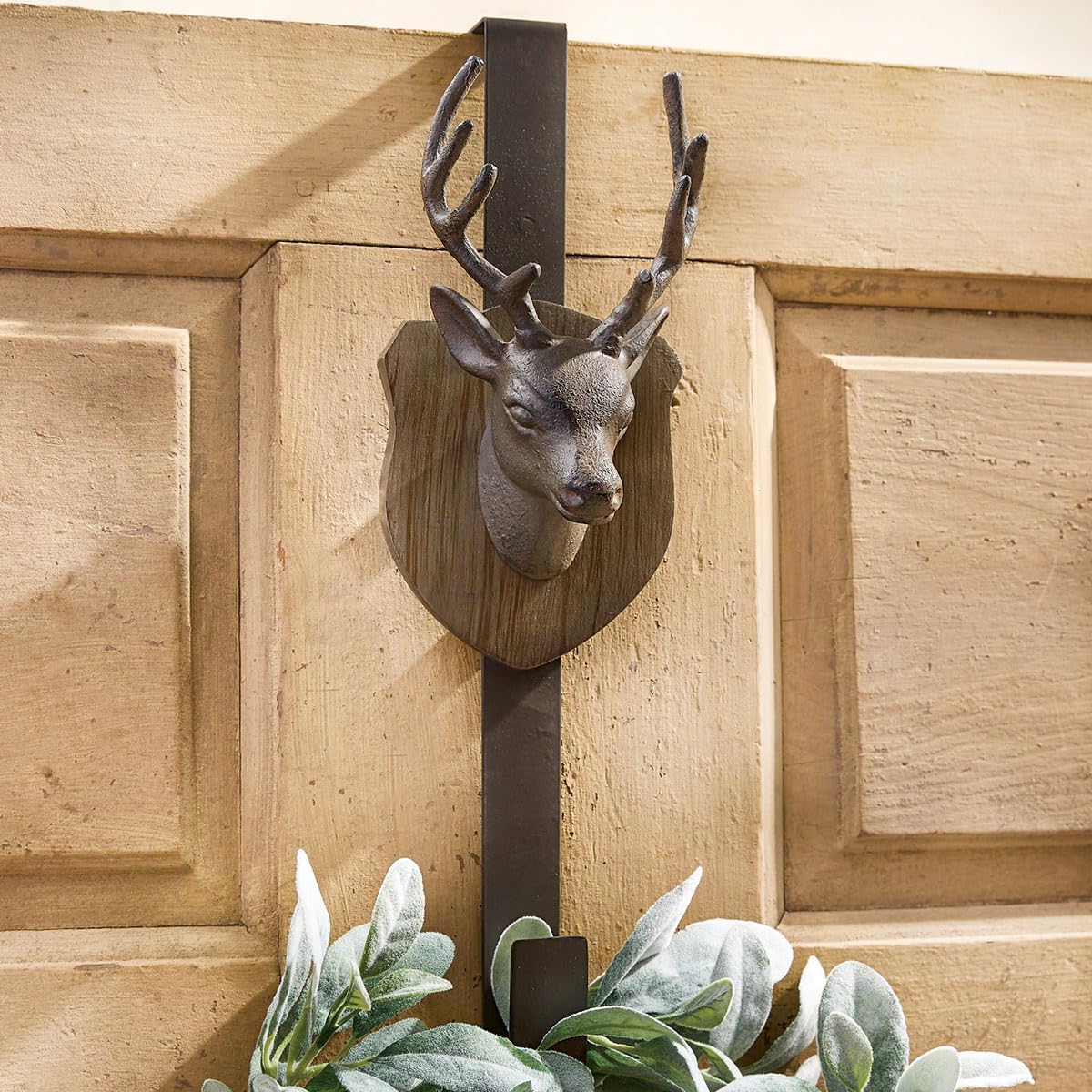 Black Forest Decor Deer Head Wreath Hanger