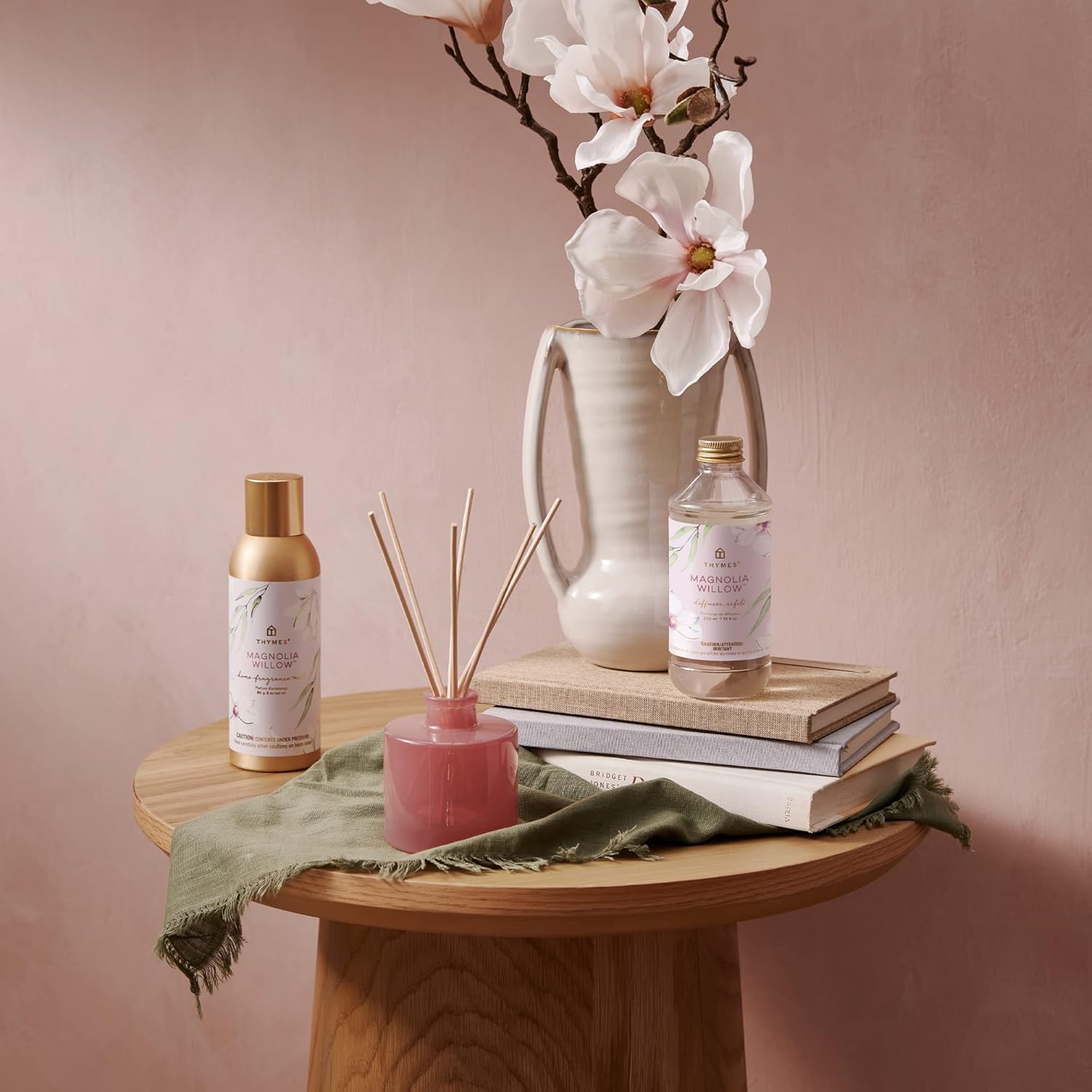 Thymes Reed Diffuser Oil - Magnolia Willow