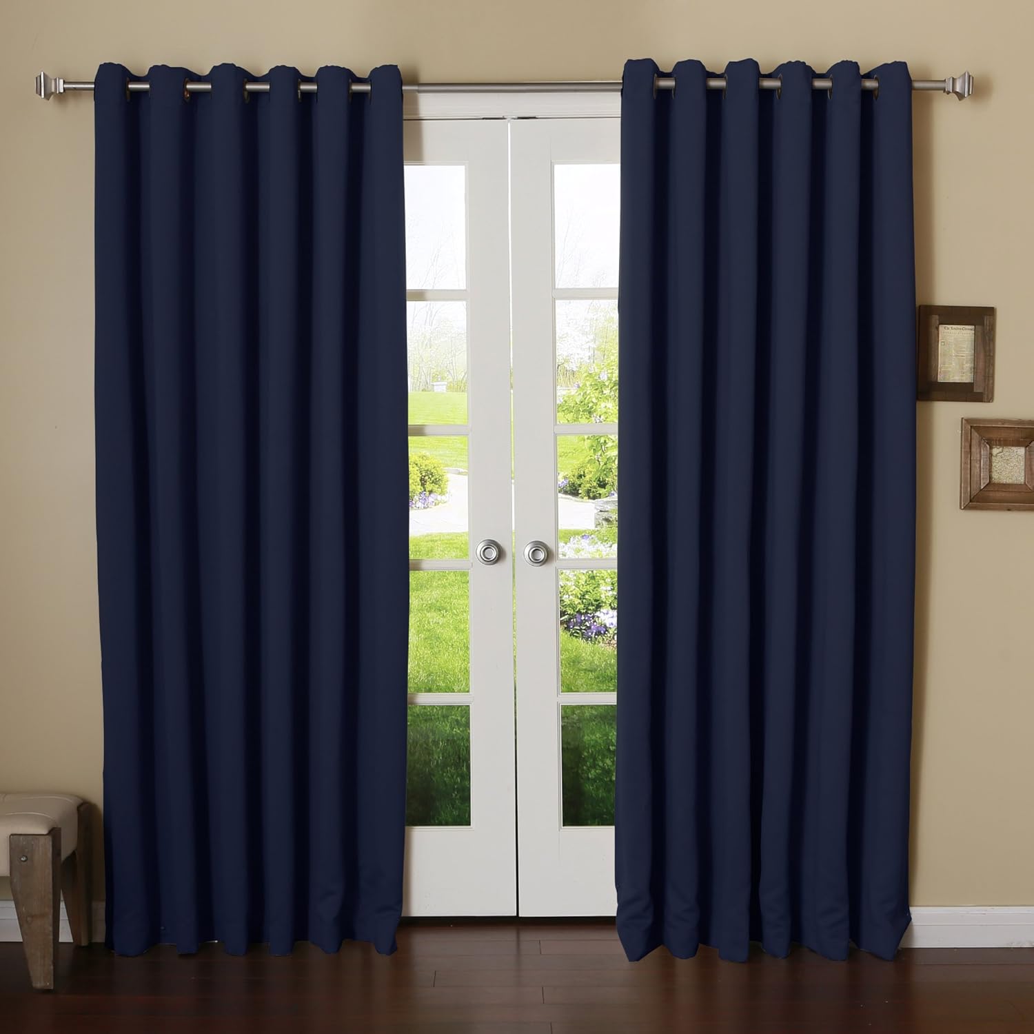 Best Home Fashion Flame Retardant Thermal Insulated Blackout Curtain