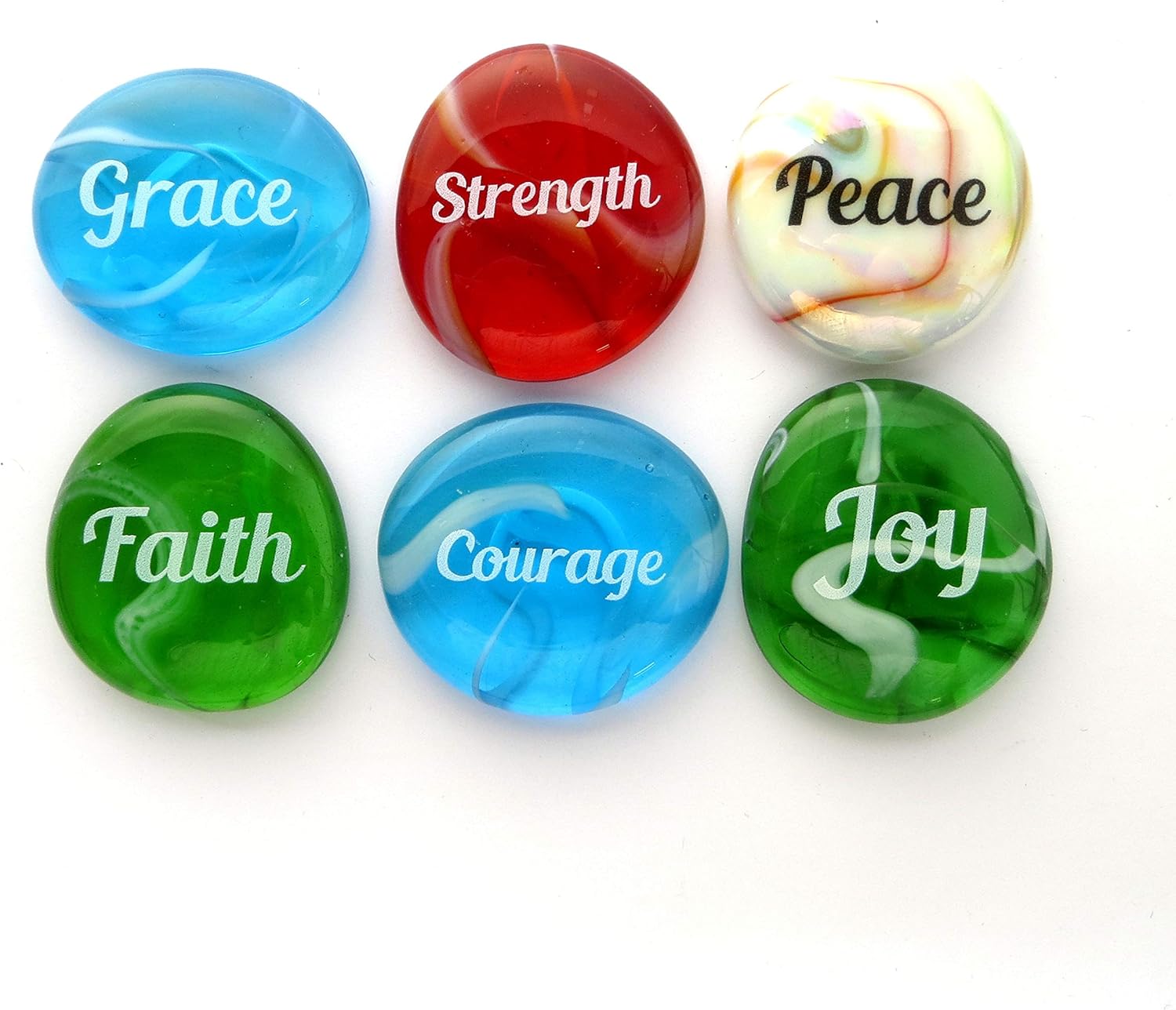 Lifeforce Glass Festival Stones Set II