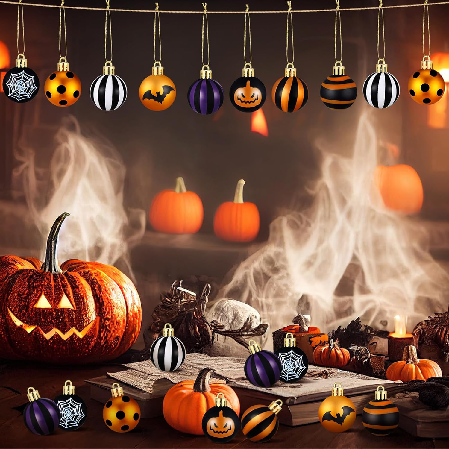 Libima 40 Pcs Halloween Hanging Decorations