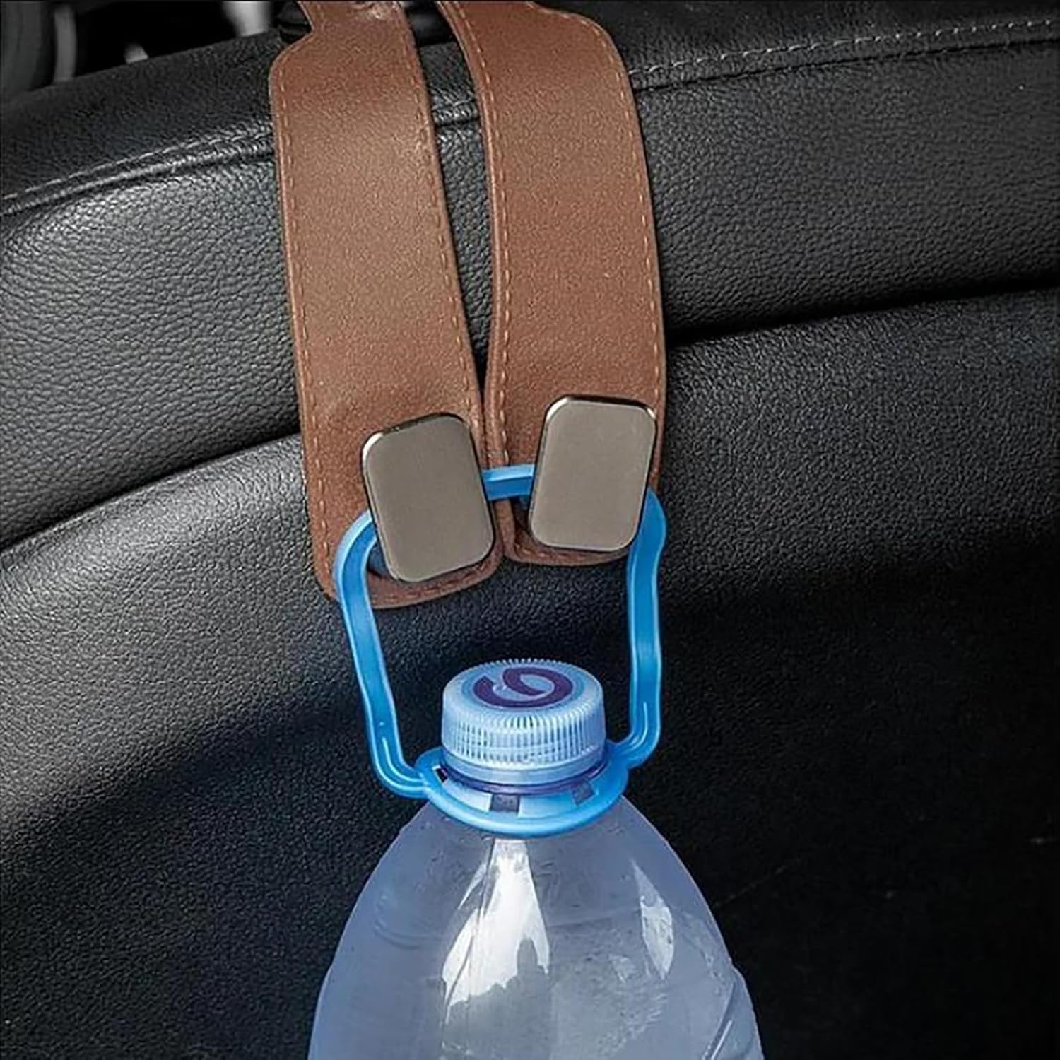 Coozyland Car Headrest Hooks 2pcs Beige
