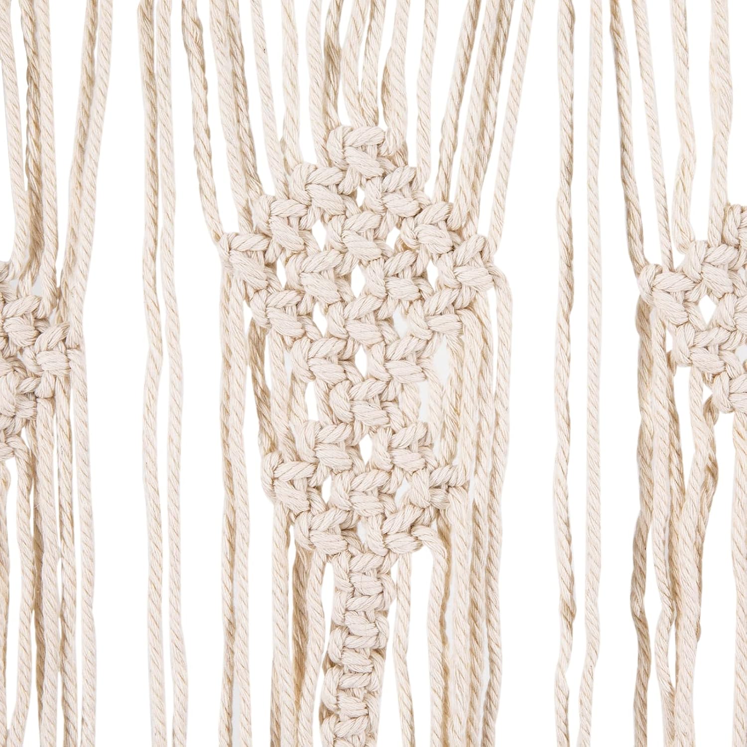 Macrame Curtain Room Divider 2 Panels 3937 x 7874 Inches