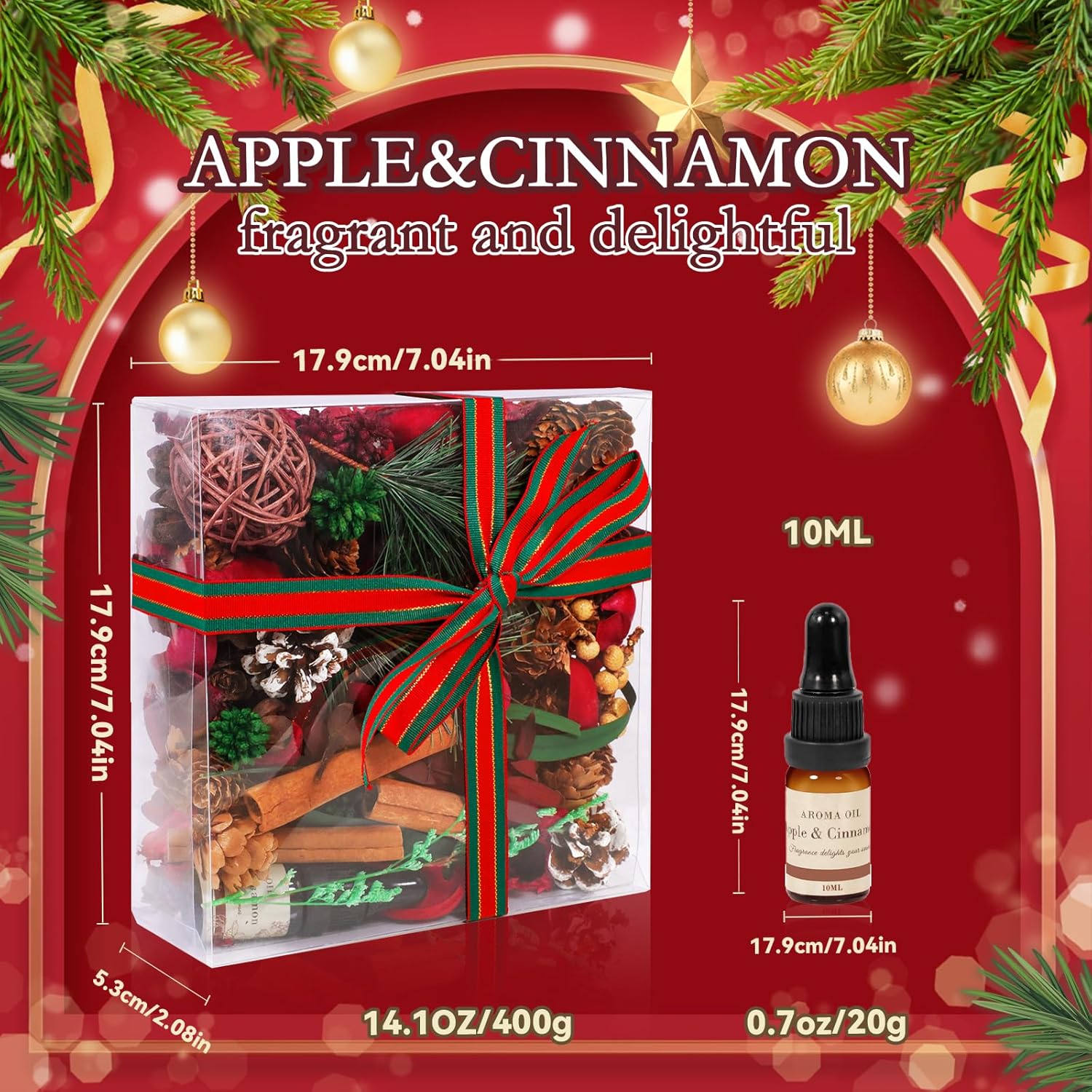 SCENTORINI Holiday Potpourri 14 oz Decorative Bag
