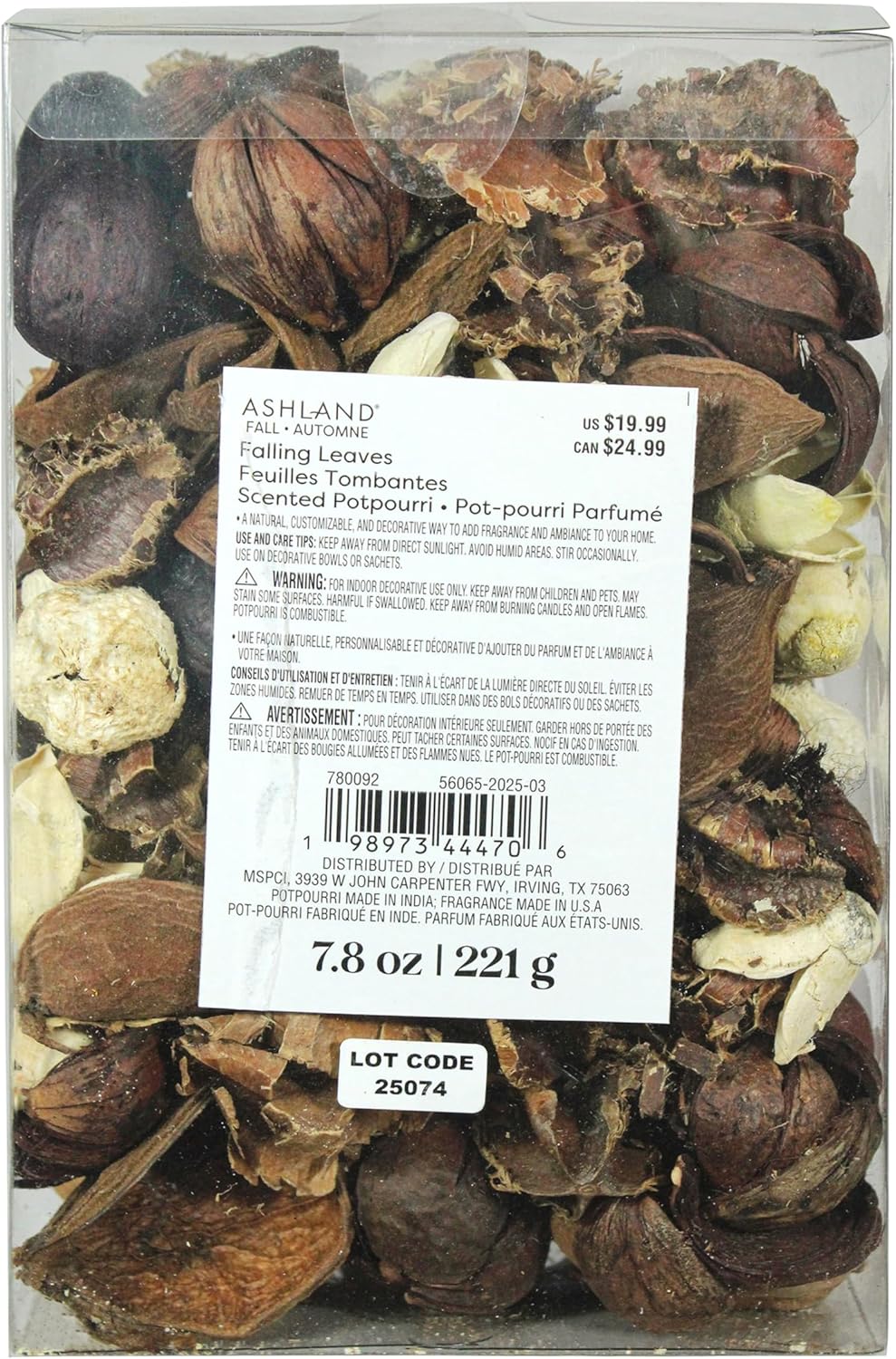 Ashland Falling Leaves Scented Potpourri 8oz