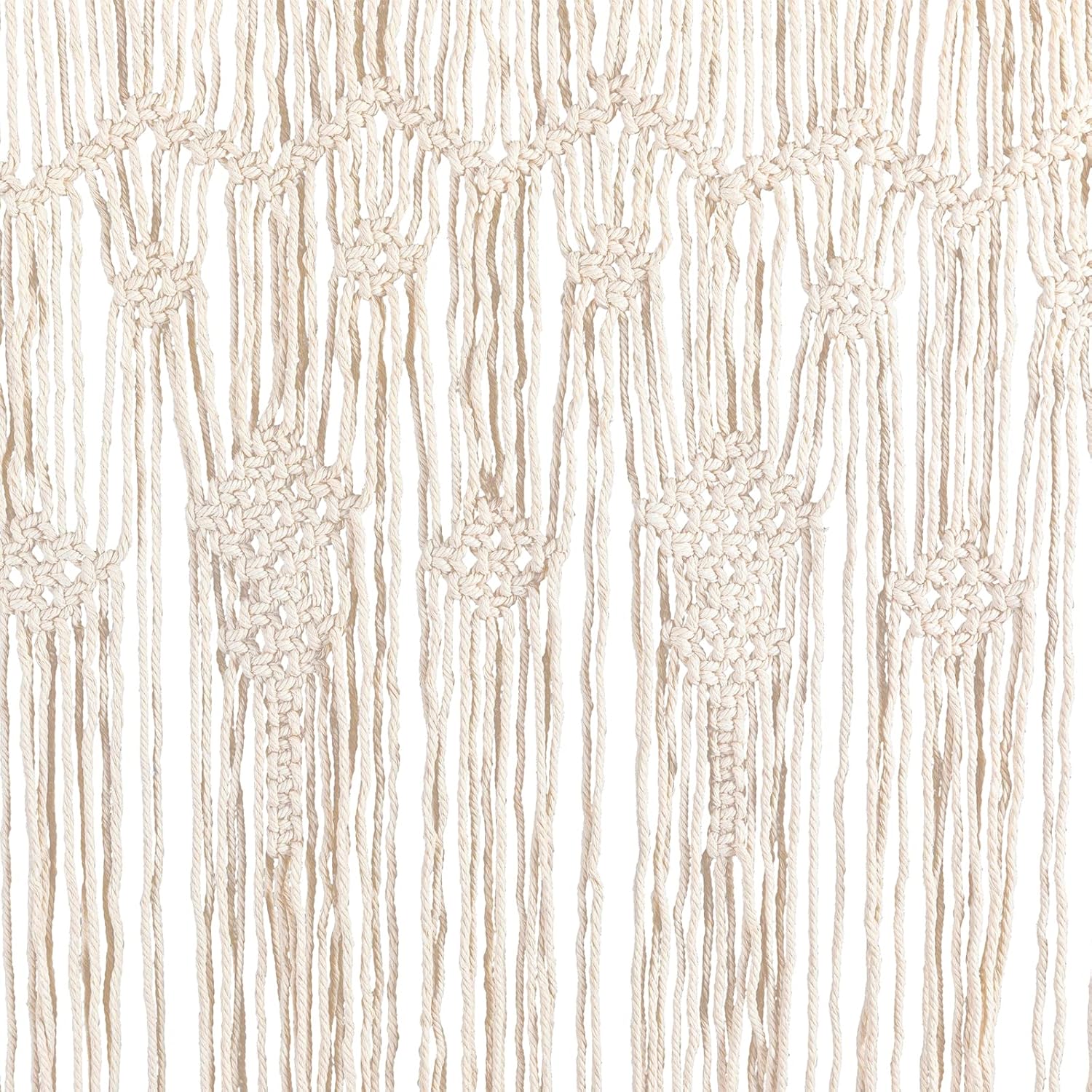Macrame Curtain Room Divider 2 Panels 3937 x 7874 Inches