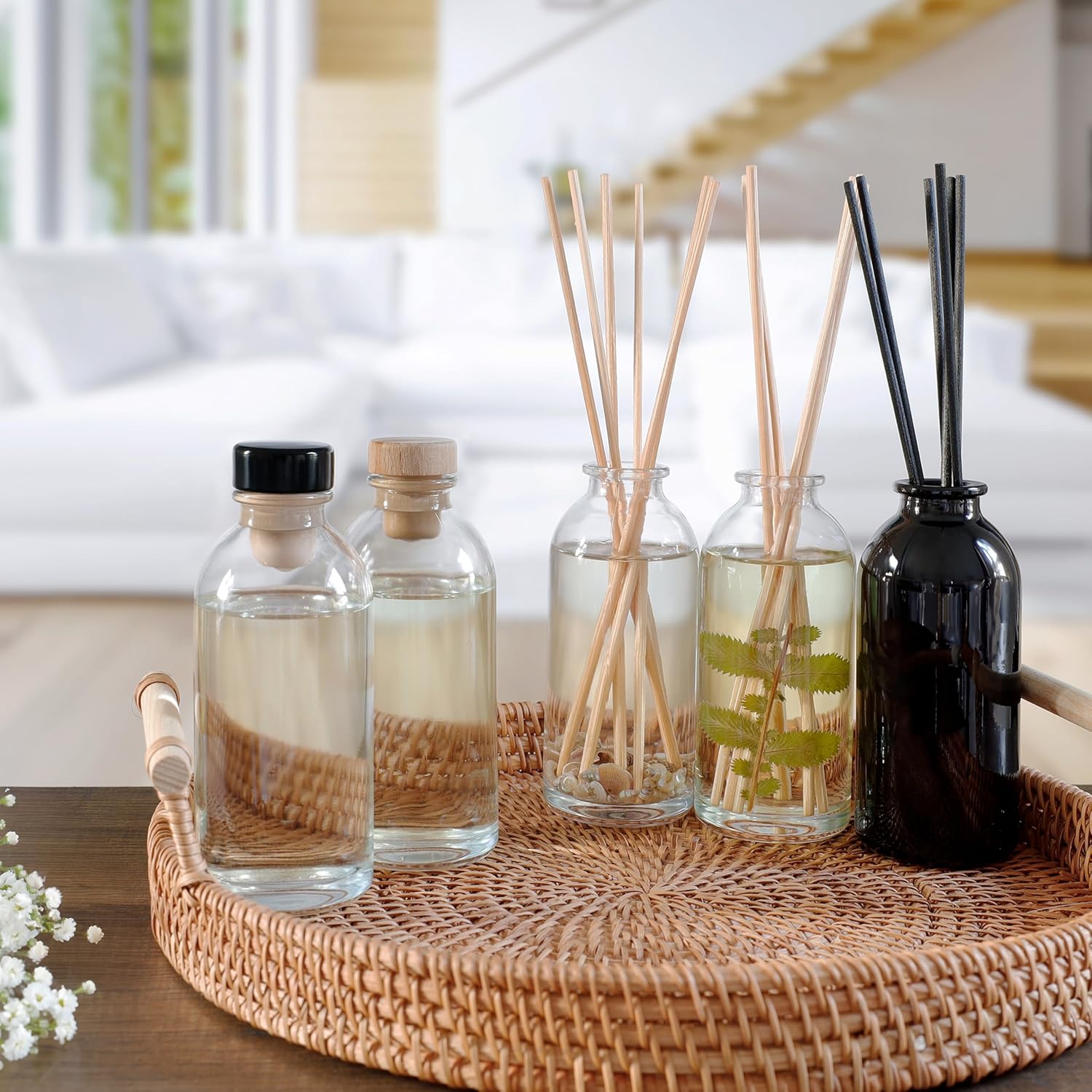 Urban Naturals Citrus Bliss Reed Diffuser with Real Orange