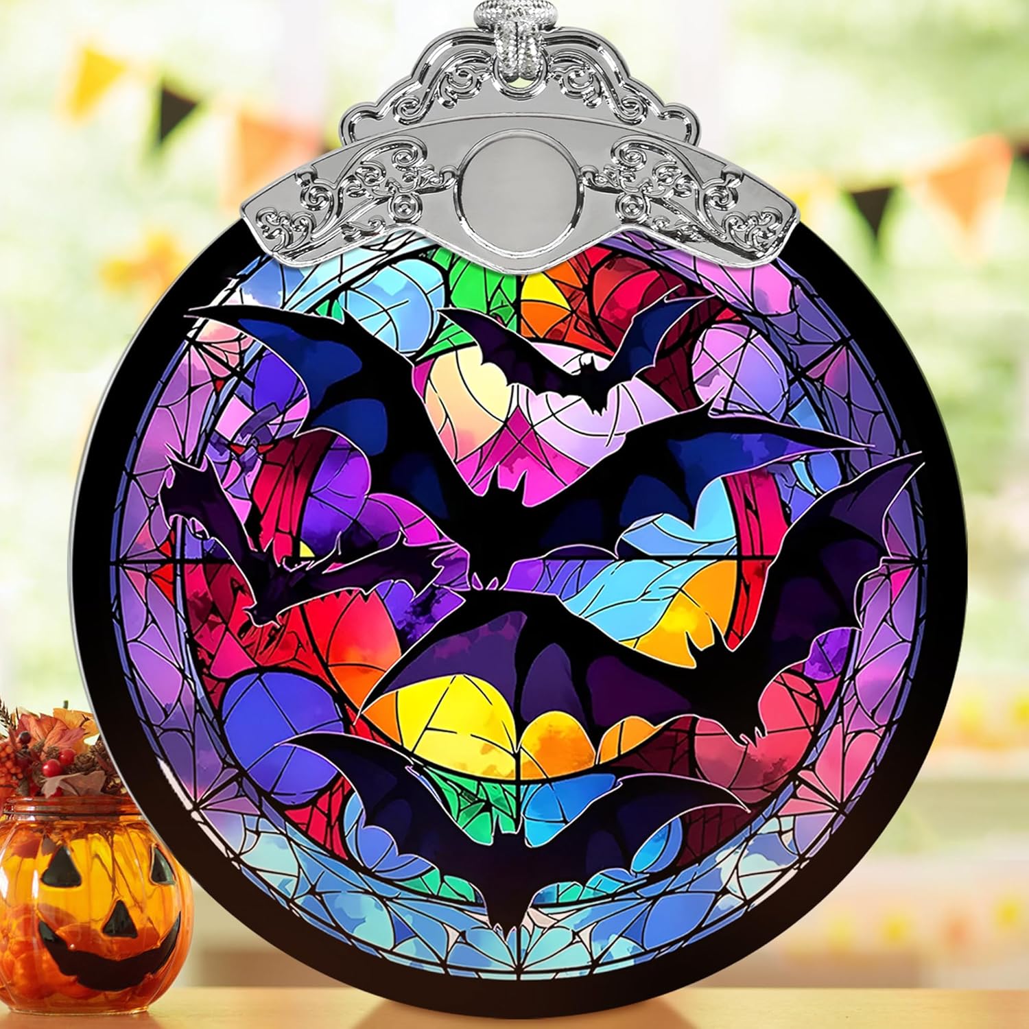 Bat Hanging Ornament - Christmas Halloween Decor