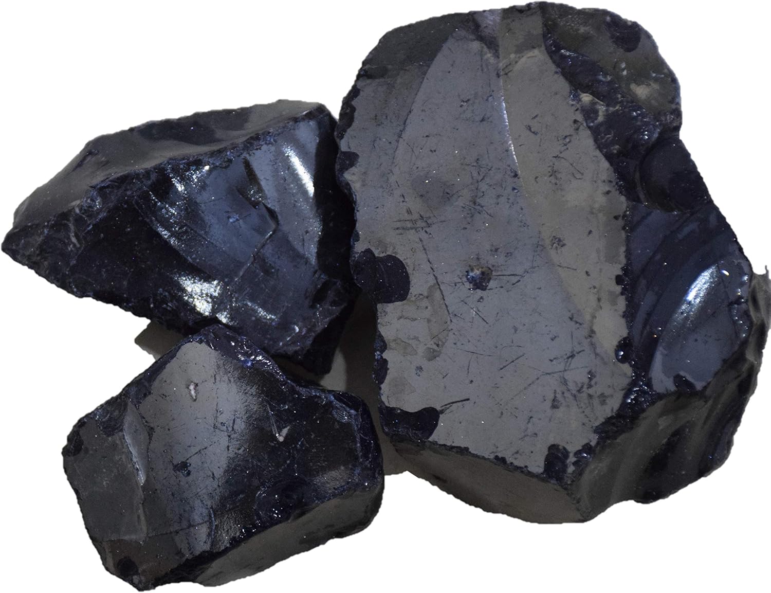 1 lb Bulk Blue Goldstone Rough Stones for Tumbling and Reiki Healing