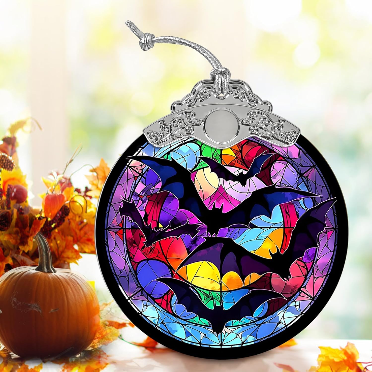 Bat Hanging Ornament - Christmas Halloween Decor