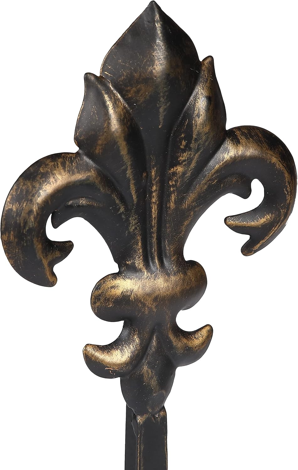 Adjustable Wreath Stand - Wrought Iron with Fleur De Lis Design
