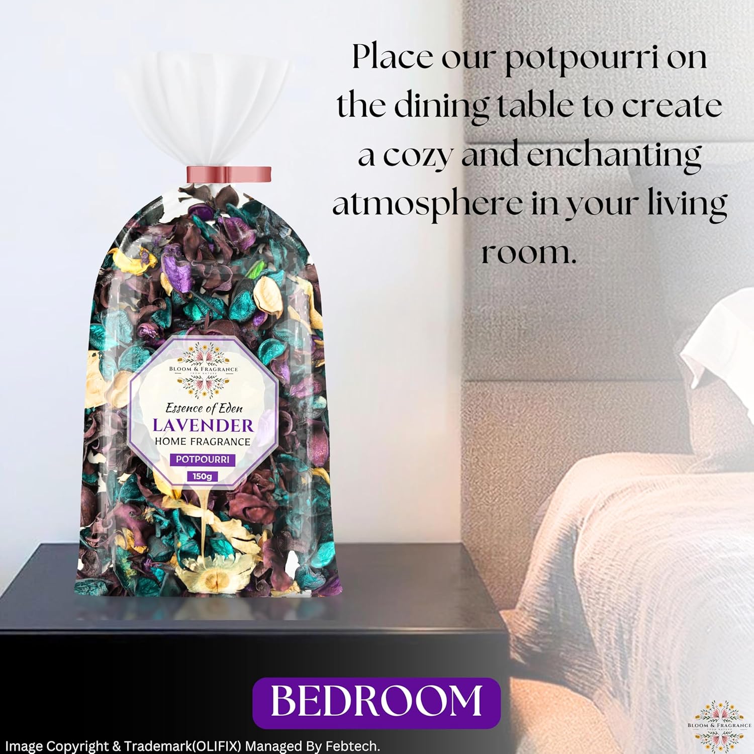 Lavender Potpourri Bowl Filler 529 oz