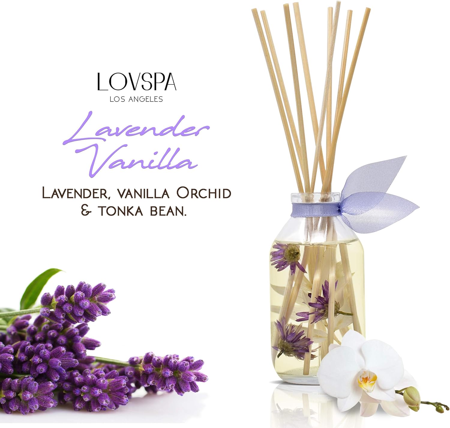 LOVSPA Lavender Vanilla Diffuser Set