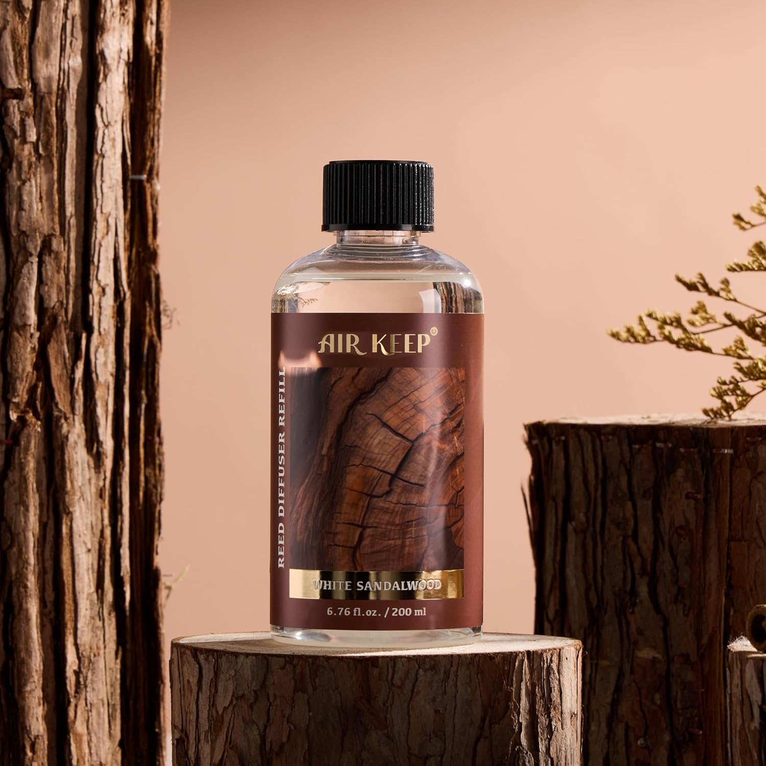 Airkeep Reed Diffuser Oil Refill with 8 Sticks 200ml