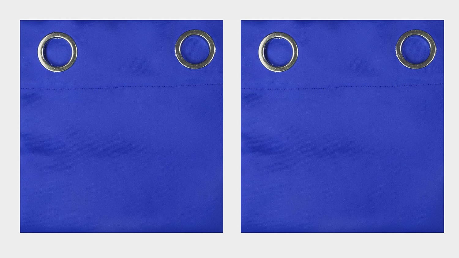 MDS Blackout Curtain Panels 52x108 Inch Royal Blue
