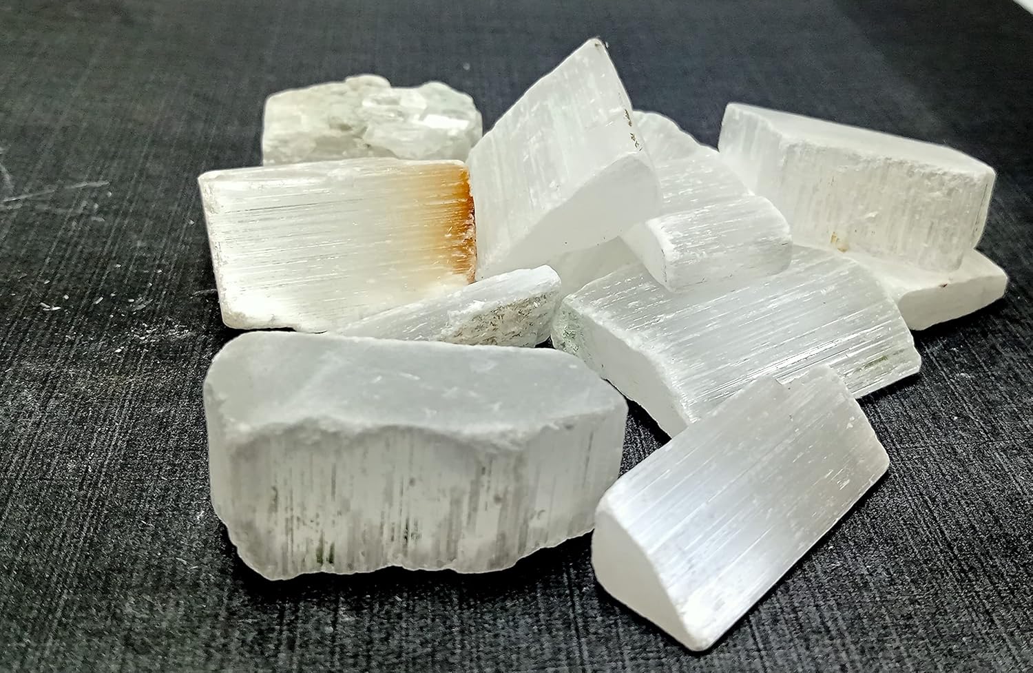 Selenite Tumbled Stones 500 Grams for Healing and Creativity