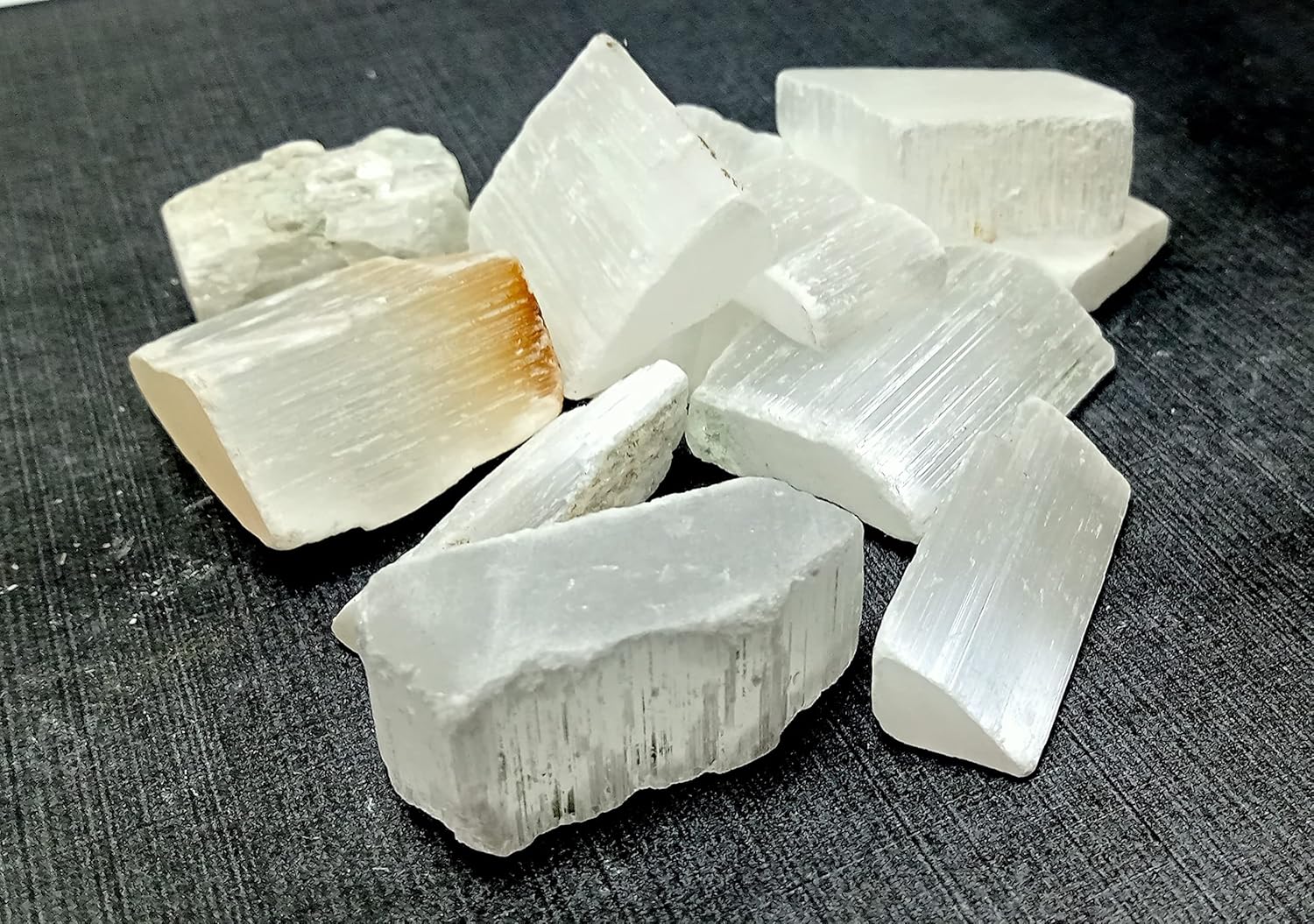 Selenite Tumbled Stones 500 Grams for Healing and Creativity