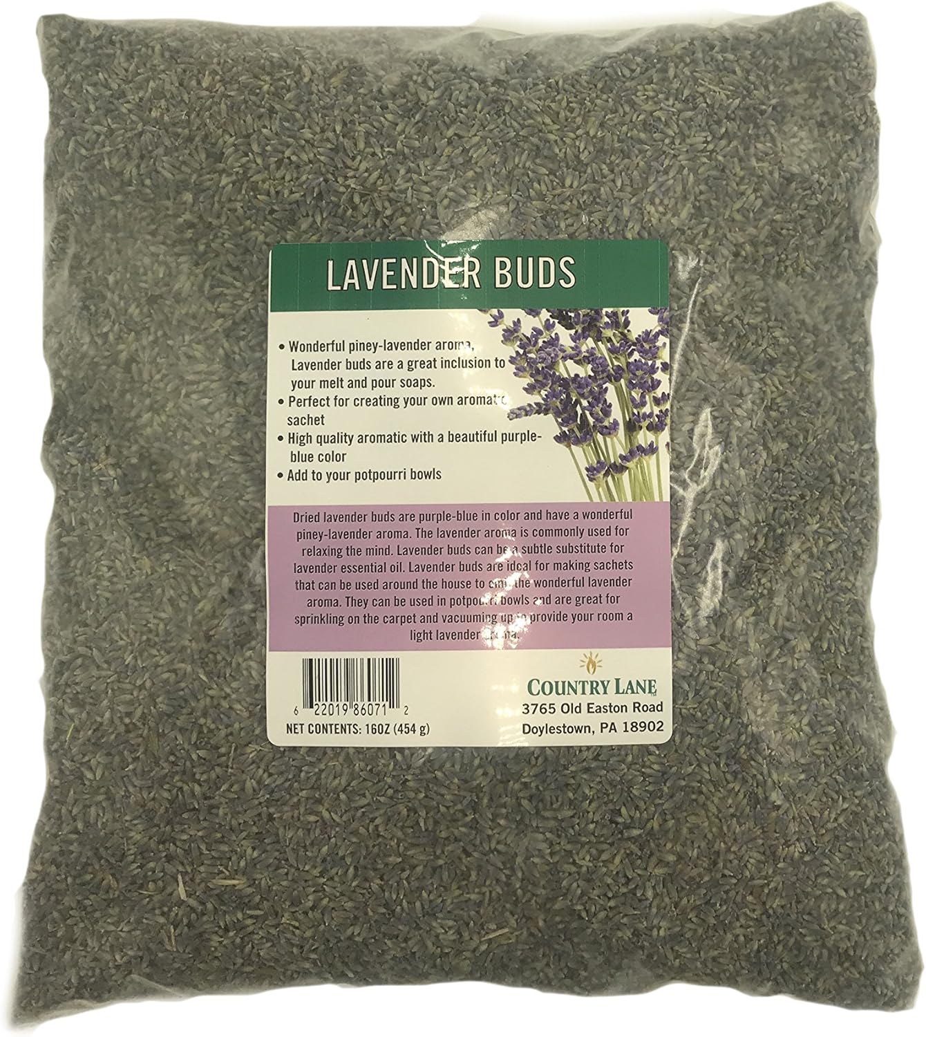 Country Lane Lavender Buds for Home Fragrance