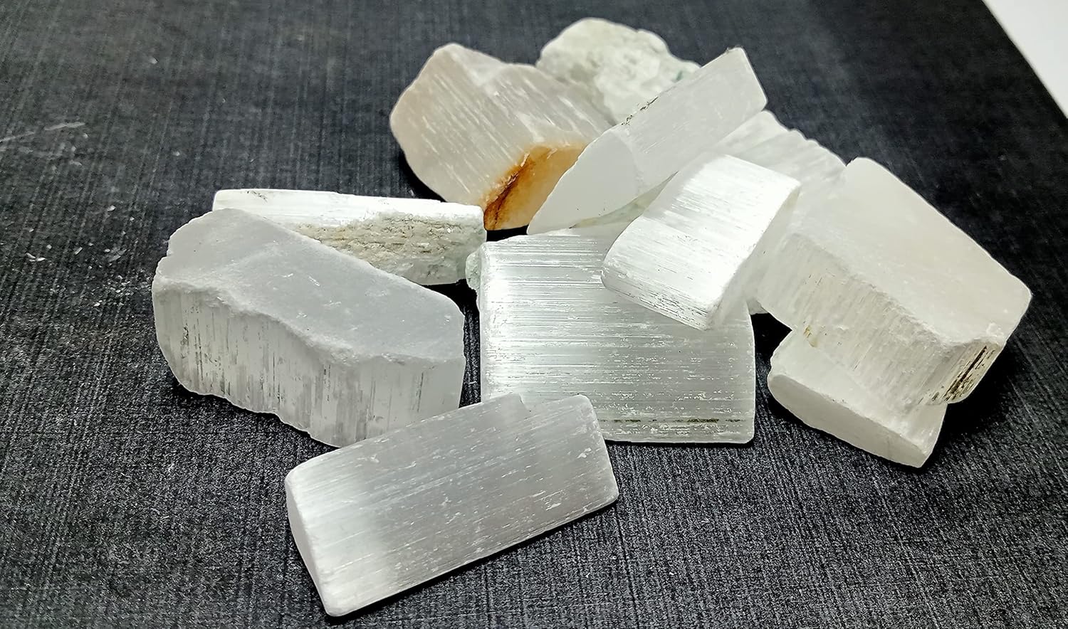 Selenite Tumbled Stones 500 Grams for Healing and Creativity