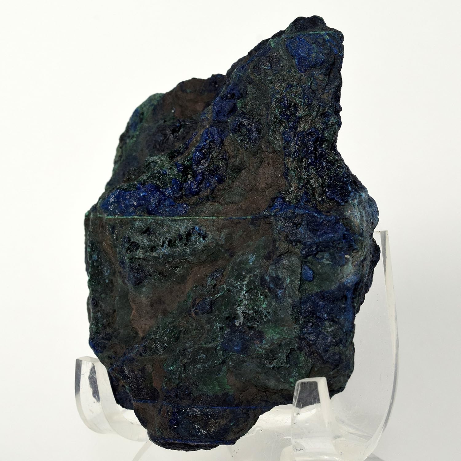 HQRP 25 Inch Azurite with Malachite Rough Crystal Specimen