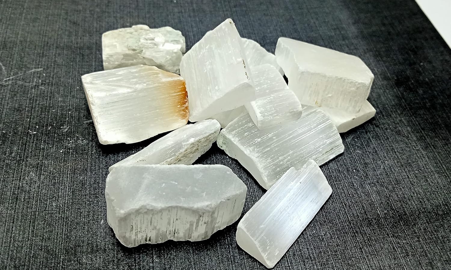 Selenite Tumbled Stones 500 Grams for Healing and Creativity
