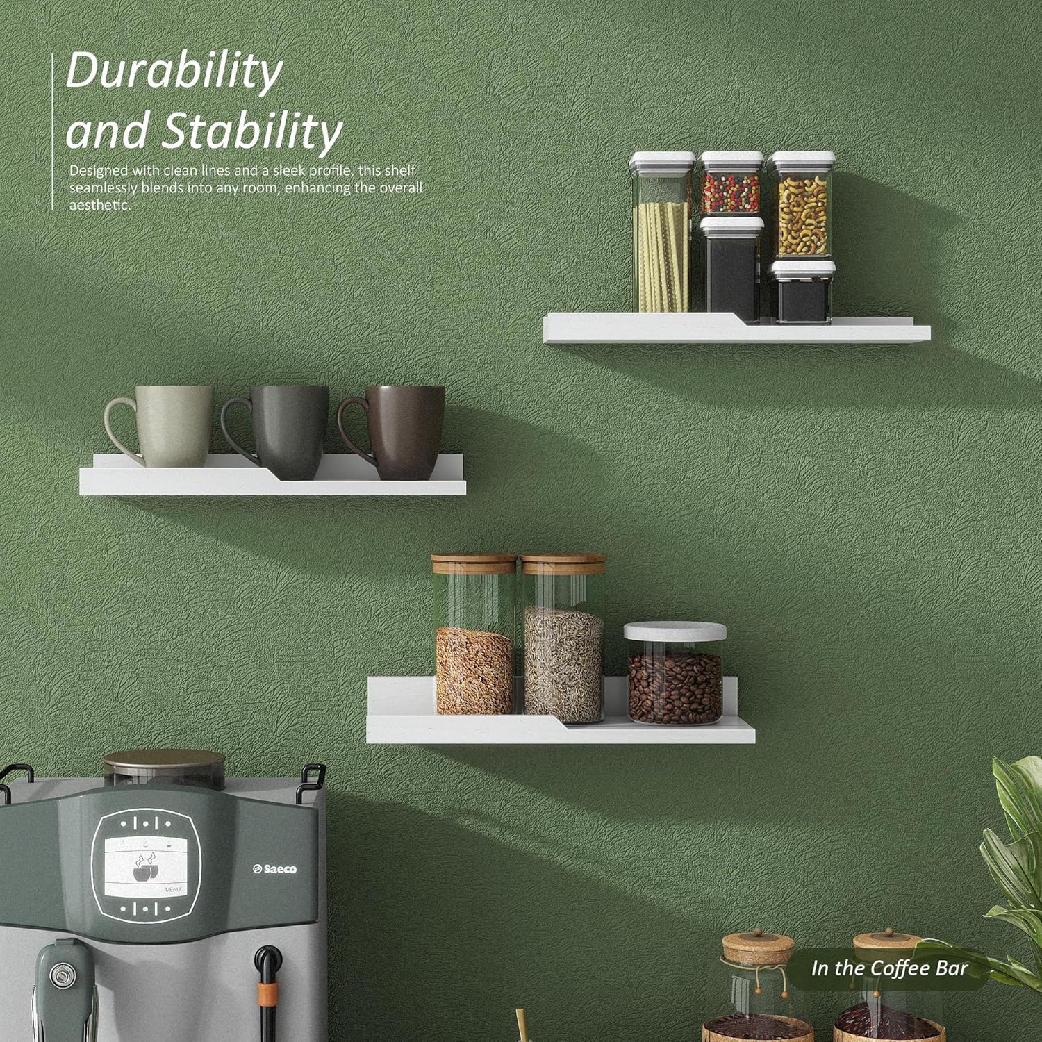 Rebee Vision Farmhouse Floating Shelves Set of 3