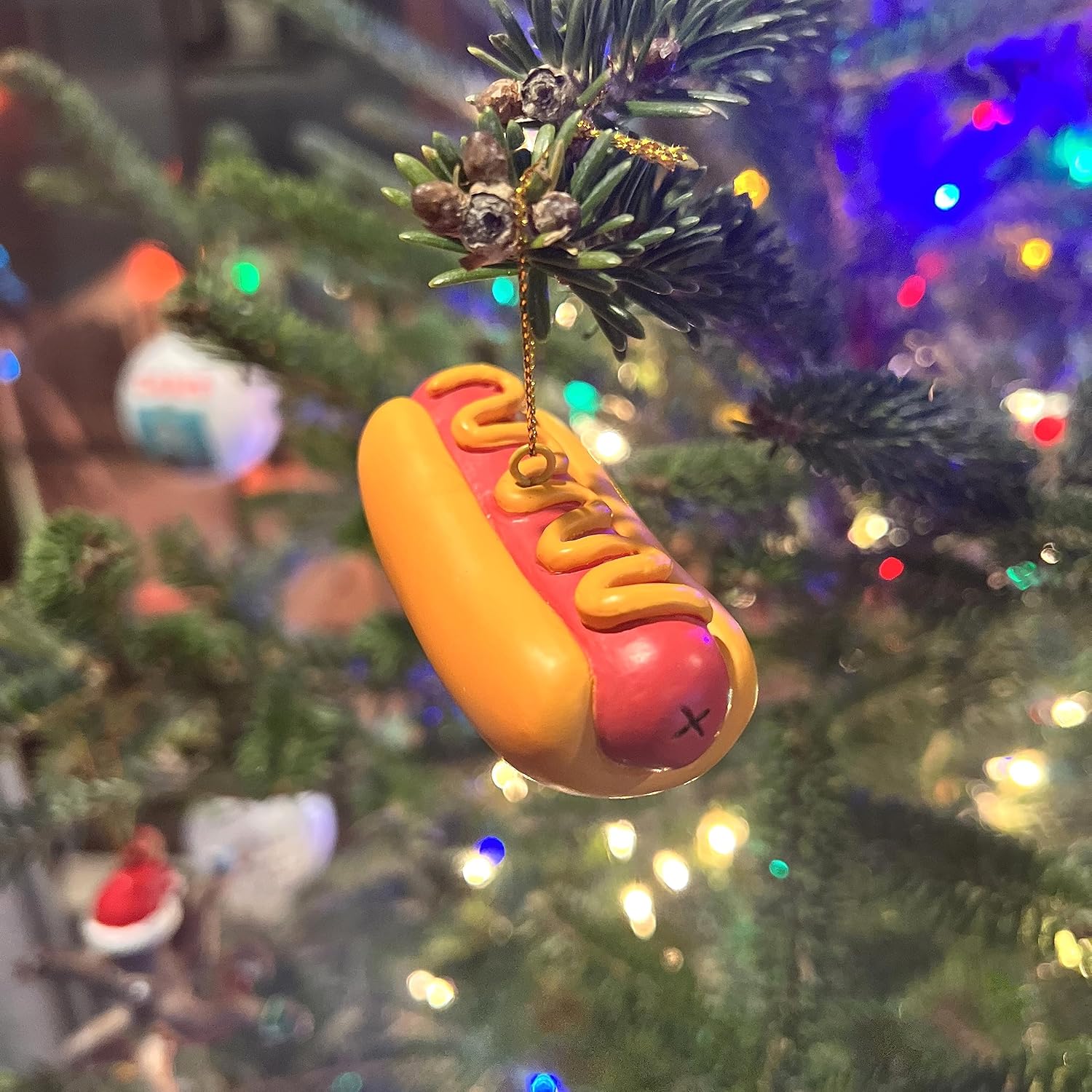 Tree Buddees Hot Dog Christmas Ornament
